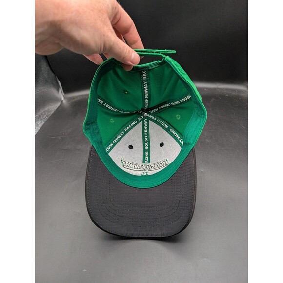 Roush Fenway Racing Authentic Team Hat Cap NASCAR Black Green Chase Authentic - Picture 5 of 5